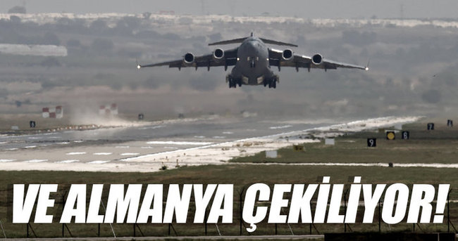 Alman ordusu İncirlik'teki uçaklarını çekmeyi değerlendiriyor