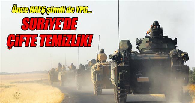 Suriye’de çifte temizlik... Mehmetçik YPG’yi vurdu