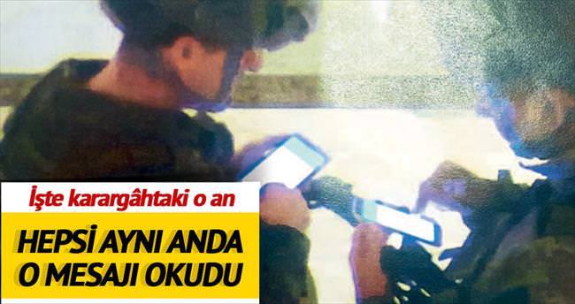 Sözde darbe bildirisini “Bylock”tan okudular