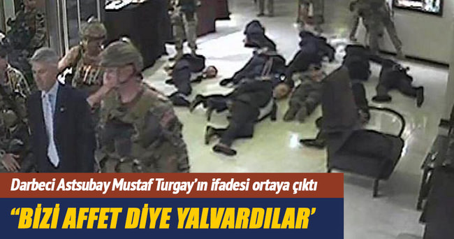 Kurşun sıktıkları komutana ‘bizi affet’ diye yalvardılar