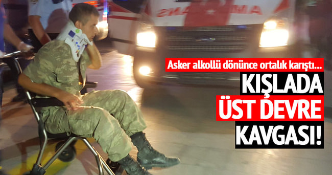 Karabük'te, Alay Komutanlığı'nda asker kavgası: 10 yaralı