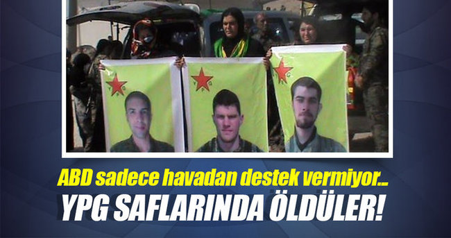 3 ABD'li YPG saflarında öldü!