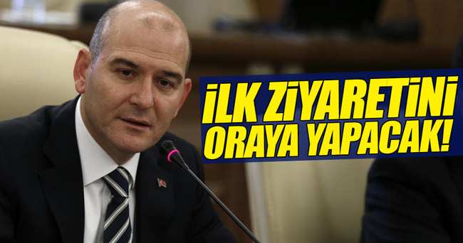 Süleyman Soylu ilk ziyaretini oraya yapacak!