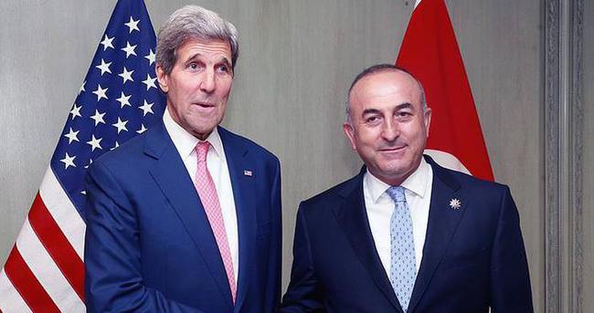 Çavuşoğlu: Kerry ile FETÖ ve iade süreci ile Suriye ve Irak'taki gelişmeleri ele aldık