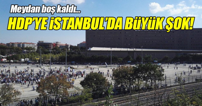 HDP'ye İstanbul'da büyük şok!