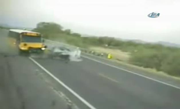 Ölüme böyle direksiyon kırdı!