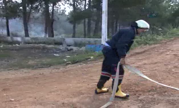 Antalya'da petrol boru hattında yangın!