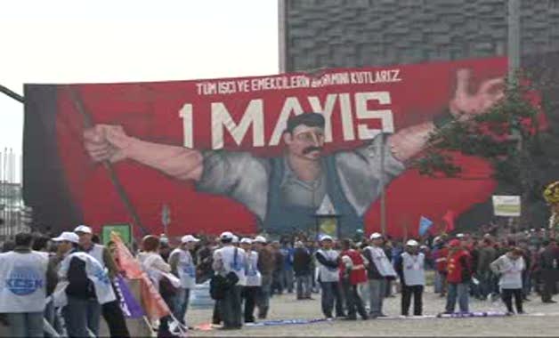 Kanlı 1 Mayıs'ın simgesi 34 yıl sonra Taksim'de