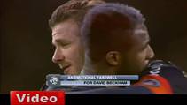 Beckham g�zya�lar�yla veda etti