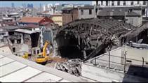 Tarihi emek sinemas� b�yle y�k�ld�...
